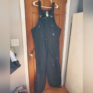 Mens Insulated Carhartt Overall Bibs